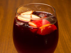 Glass of Red Sangria