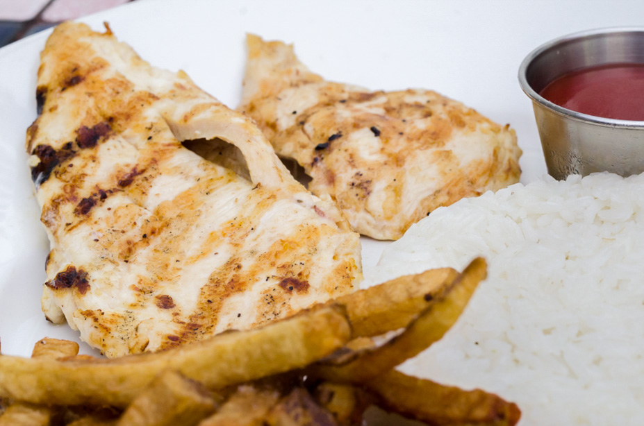 Arranged Food and Objects