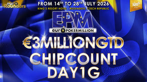 ๐ธ๐ช Kohel, ๐ฎ๐น Di Profio and Moschella on top of Day 1G at the ๐ช๐บEPM Euro Poker Million 2026