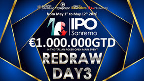 🇮🇹 Francesco Carbone chiude in testa il Day 2 dell'IPO Sanremo!