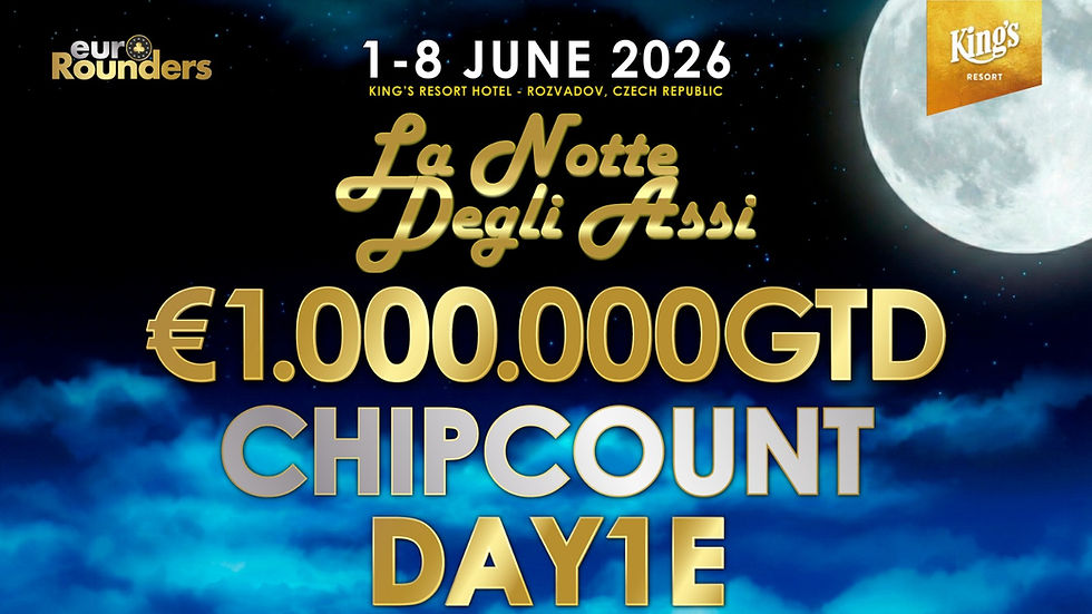 🇷🇴 Cristian Dumitra ends ahead on 🌙 La Notte Degli Assi Day1 E!