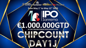 🇮🇹 Ciro Di Paolo è il migliore al Day1 J dell'IPO Sanremo!