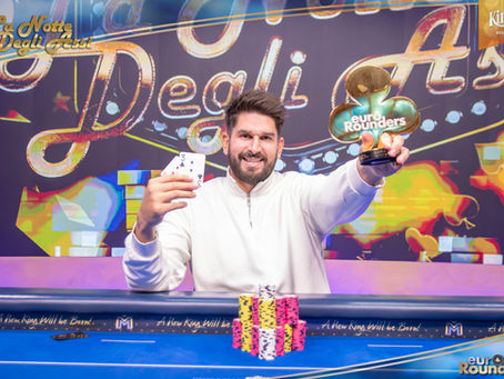 🇨🇿 Patrik Jaroš is 🌙 La Notte Degli Assi Main Event winner!