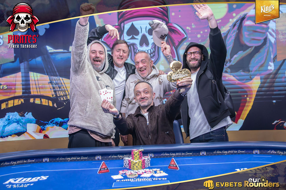 🇷🇴 Paul Adrian Covaciu is the Pirates' Poker Treasure Main Event winner!