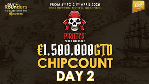 🇵🇱 Maciej Kacper Kala is ahead on Pirates' Poker Treasure Day2!