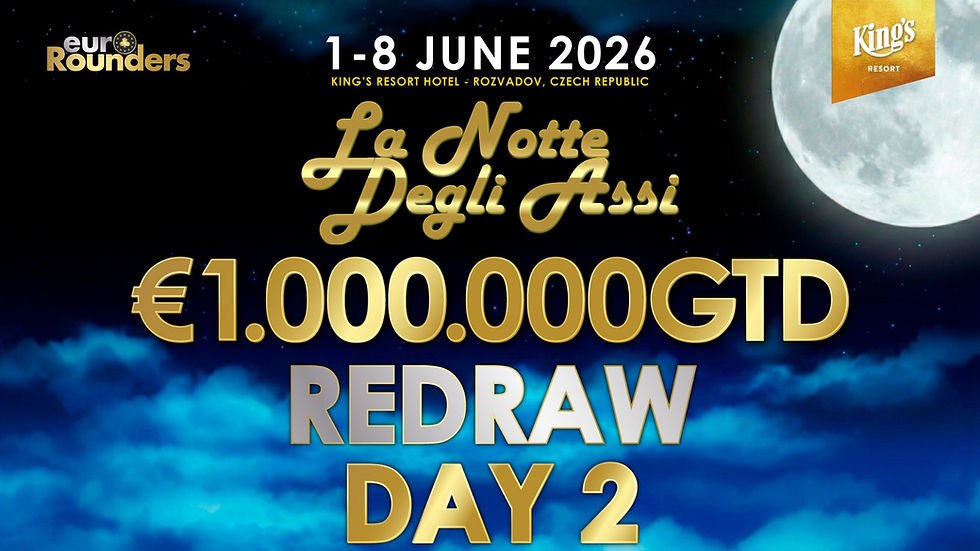 🌙 La Notte Degli Assi Day 2 Seat Redraw (without Day1 I Turbo)