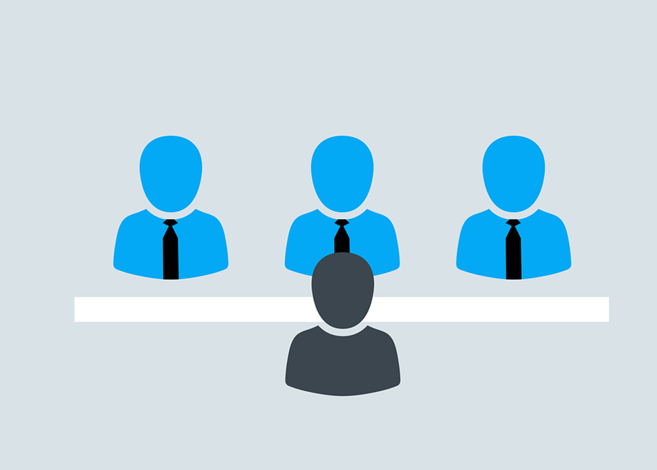 People in job interview