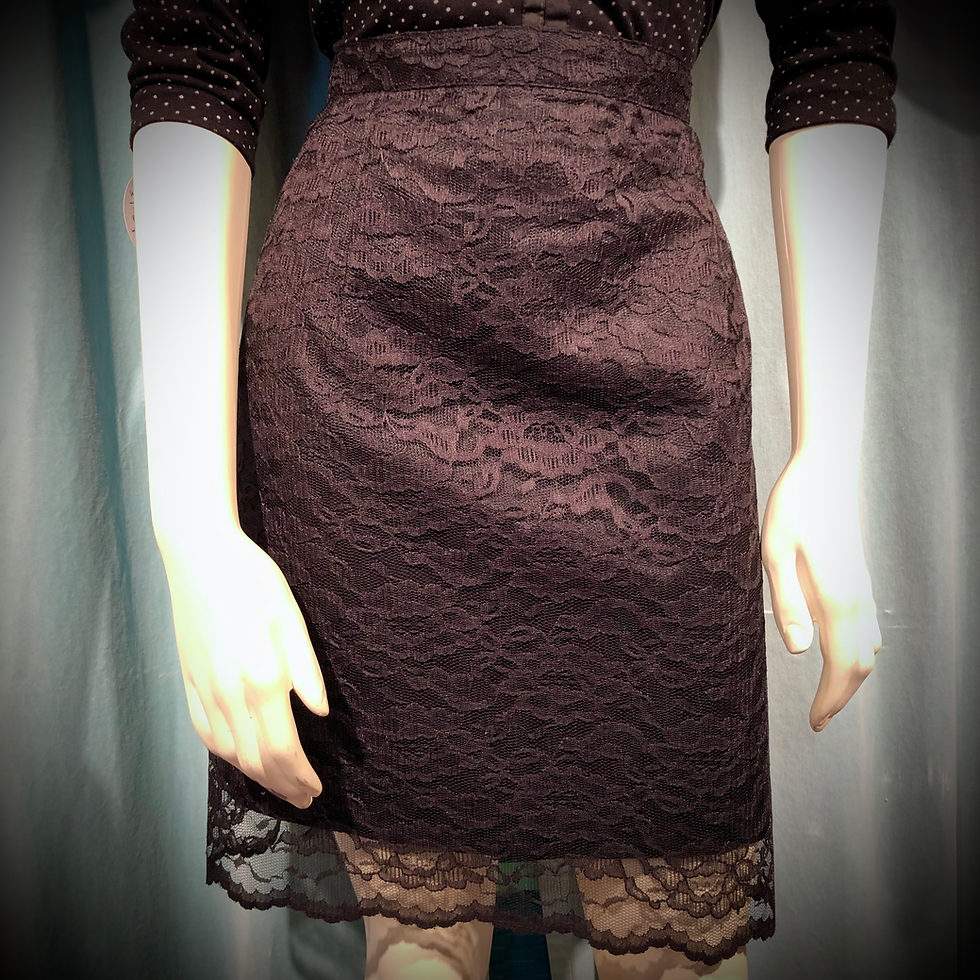 Thumbnail: Black Lace Skirt