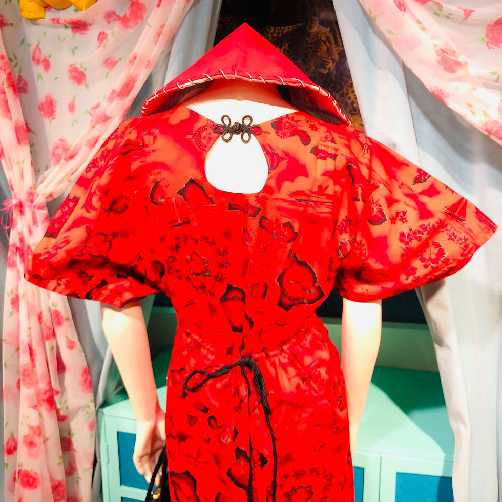 Thumbnail: Red Hawaiian Dress