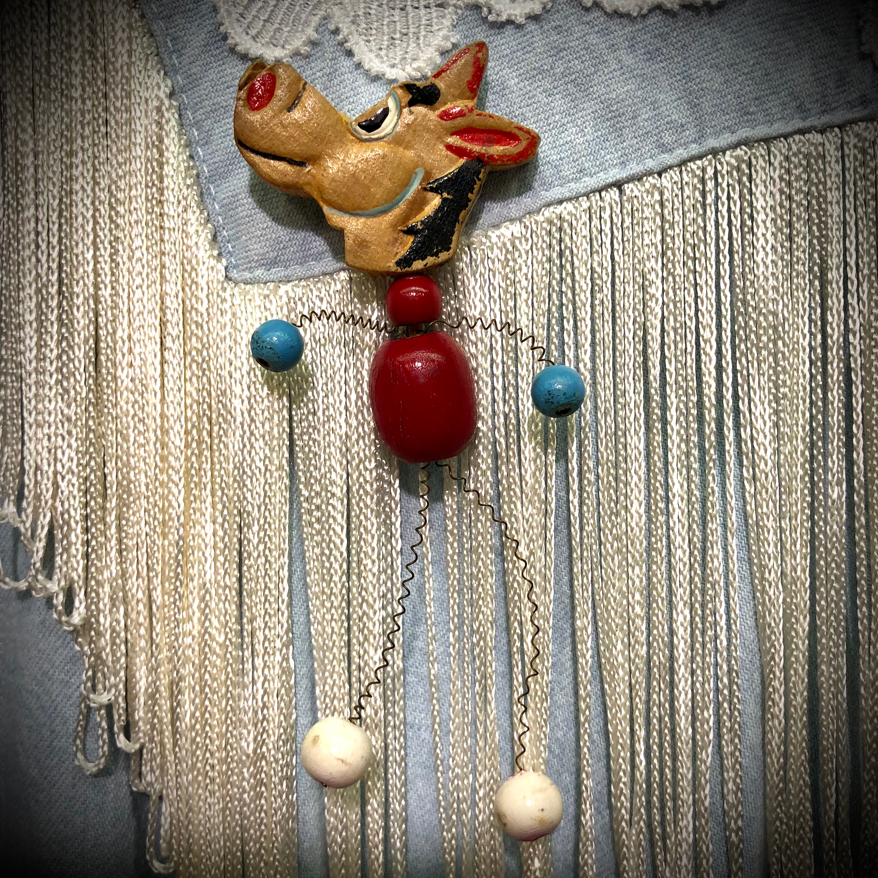 Smiling Pony Lapel Pin