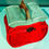 Thumbnail: Red Apple Basket Purse