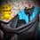 Thumbnail: SOLD PUT! Living On The Fringe Rodeo Shirt in Black & Turquoise