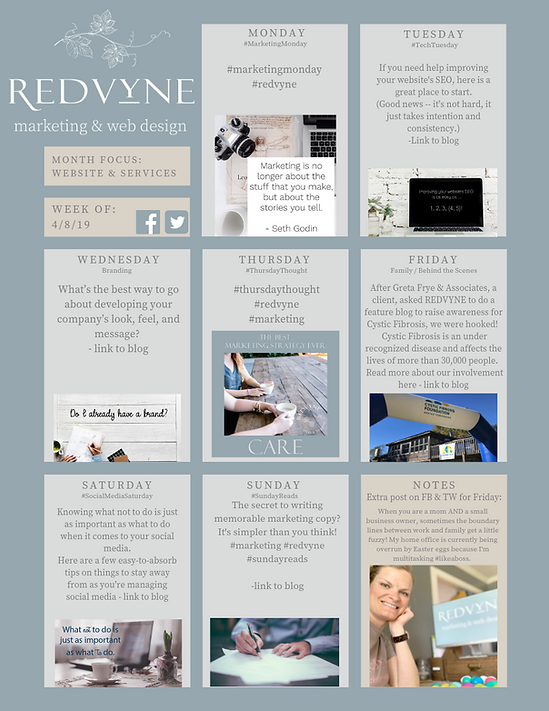 RedVyne Weekly Social Media - image for