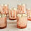 Thumbnail: Candle Holder - Rose Gold Mercury Votive w/ LED Tea Light