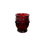 Thumbnail: Candle Holder - Glass Red Votive w/ LED Tea Light
