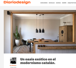 Publicación Diario Design - Interiorista Noe Prades