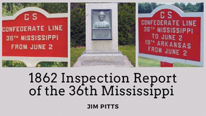 Inspection Report, 36th Mississippi Infantry Regiment, 1862