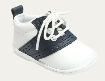 Thumbnail: Angel Baby Austin Leather Saddle Shoe