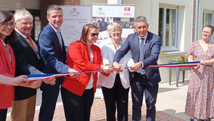 Inauguration des travaux de réhabilitation de la résidence autonomie de Cauffry