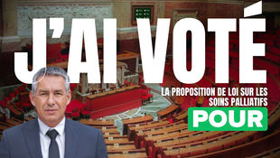 J’ai voté en faveur de la proposition de loi visant à renforcer les soins palliatifs.