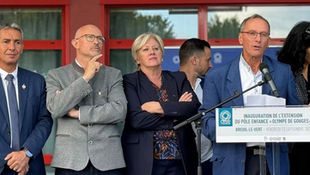Inauguration de l’extension du pôle enfance Olympe de Gouges à Breuil-le-Vert