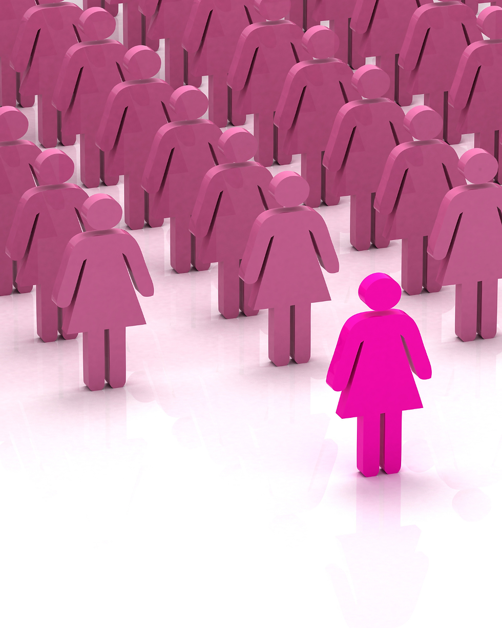 pink paper women