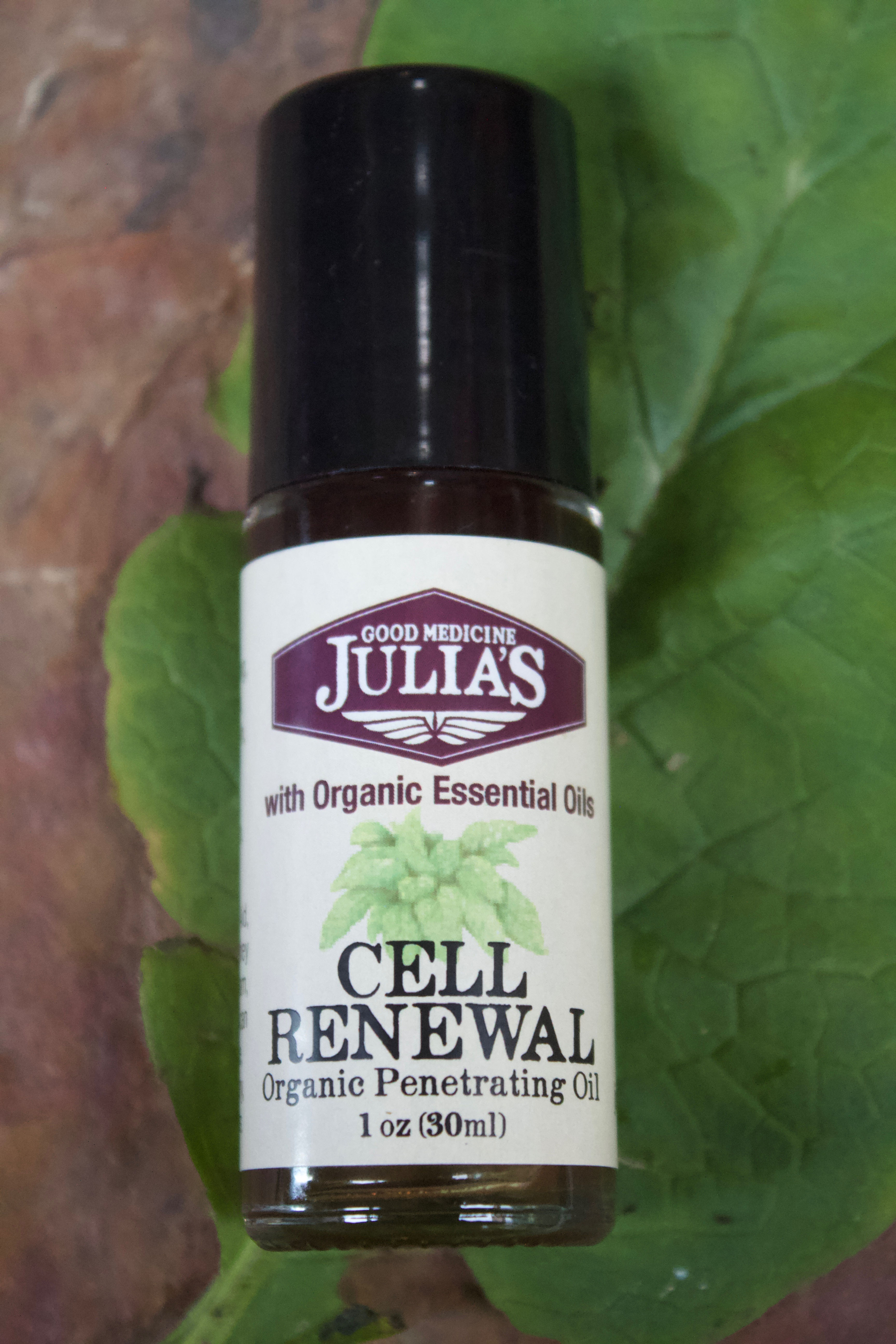Julia's Cell Renewal: Organic Essential Oil Blend