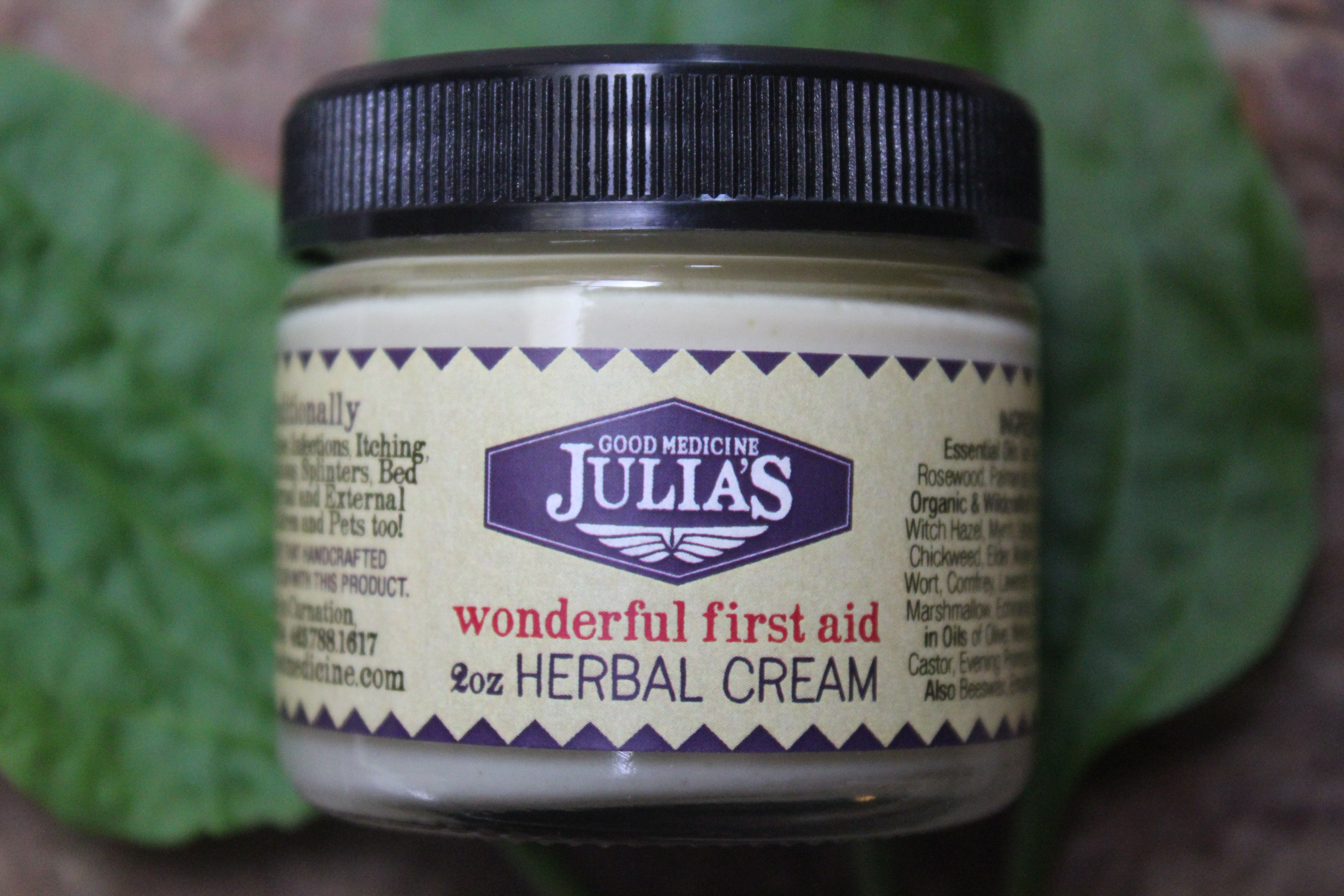 Julia's Wonderful First Aid Herbal Cream