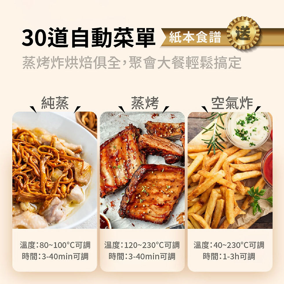 縮圖：Coz!i廚膳寶 炙燒氣炸蒸烤爐(20L, CO530i第二代)