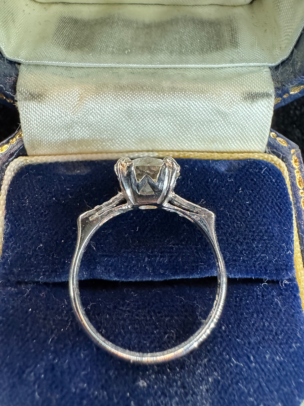 Thumbnail: European Diamond engagement ring