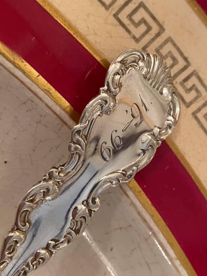 Thumbnail: Antique Sterling Pie Server 