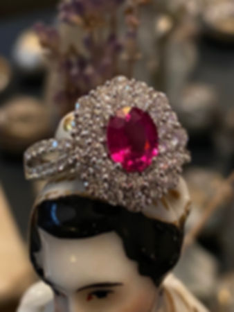 Ruby & Diamond Statement Ring