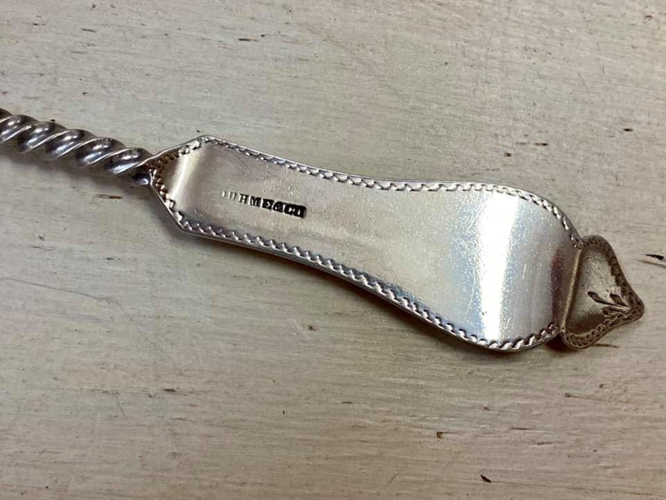 Thumbnail: Antique Coin Silver Spoons
