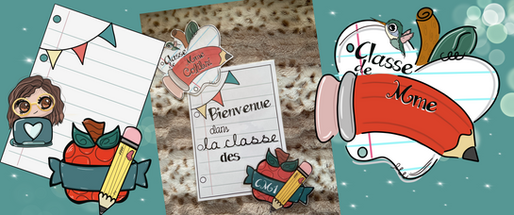 Affiche porte de classe