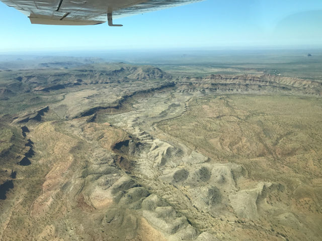 Range towards Purnululu