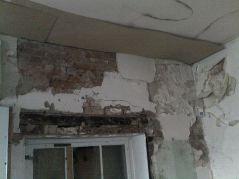 rotten wall