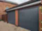 Double garage doors