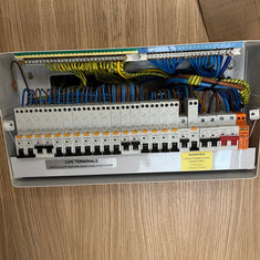 Fuse box being repaired