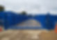 Entrance to self storage site managed by an EG95 cantilever sliding gate