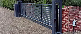 sliding residential gate