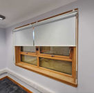 white roller blinds