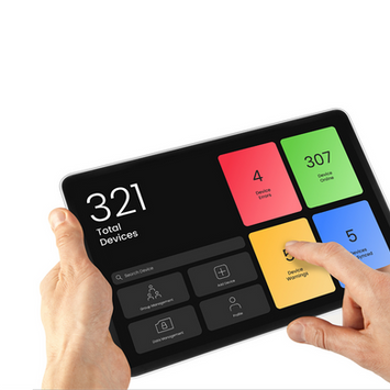 UI design on tablet