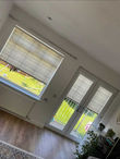 matching blinds for window and french doors 