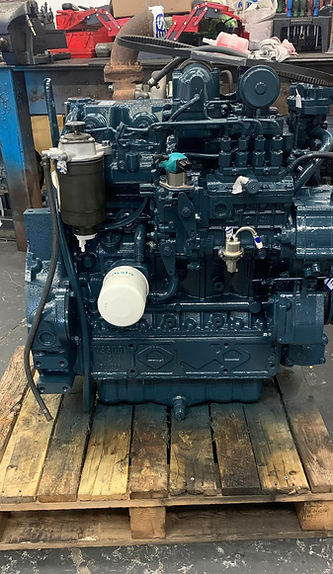dark blue engine