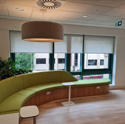 blinds in office 