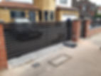 Automatic Gate in black