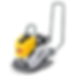 BPS single direction vibratory plate with gasoline motor