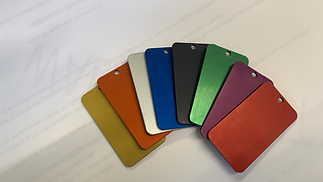 Heat treatment various metal colours 