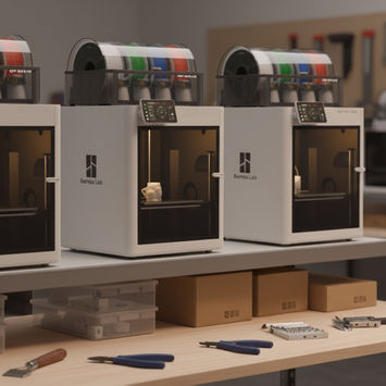 Bulk 3D printed models 