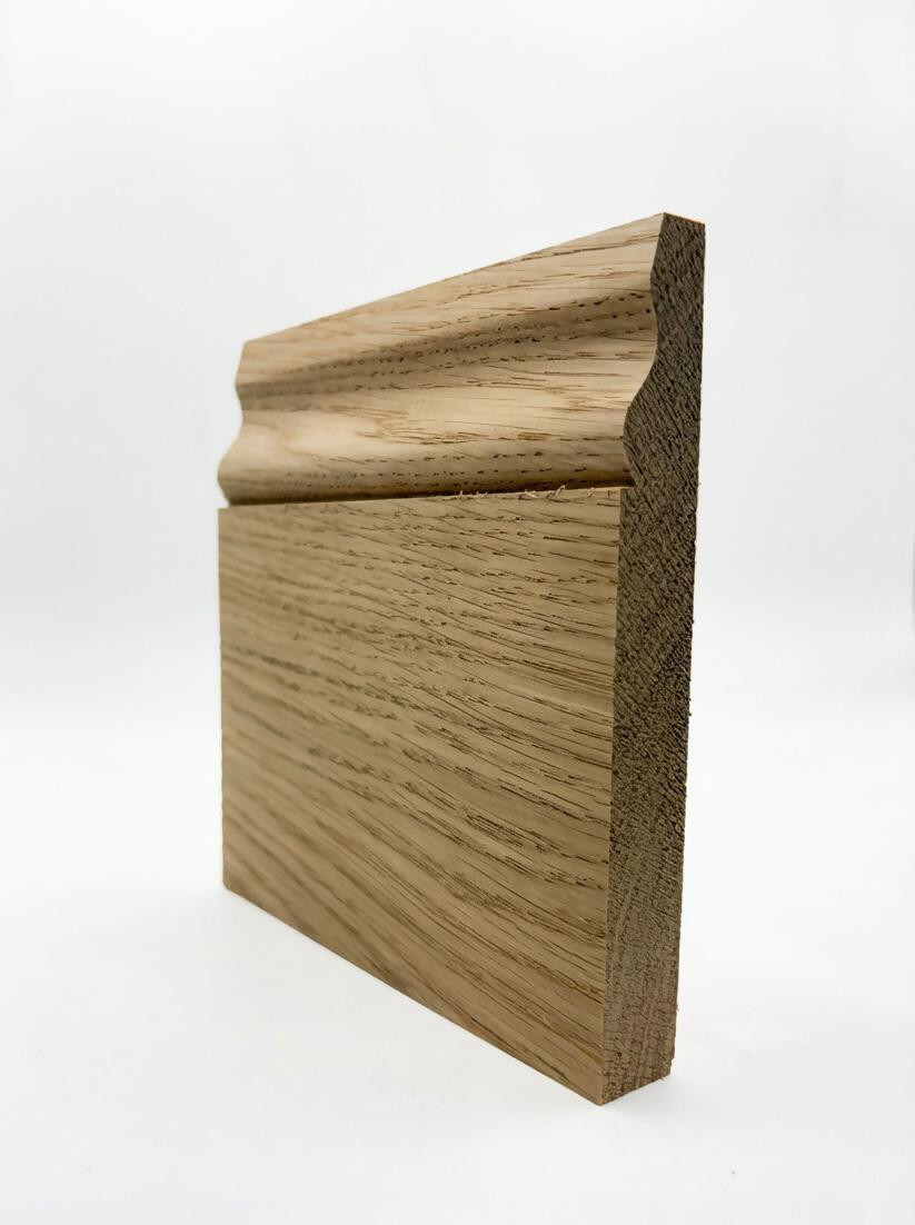 English Oak Ogee Skirting 20mm